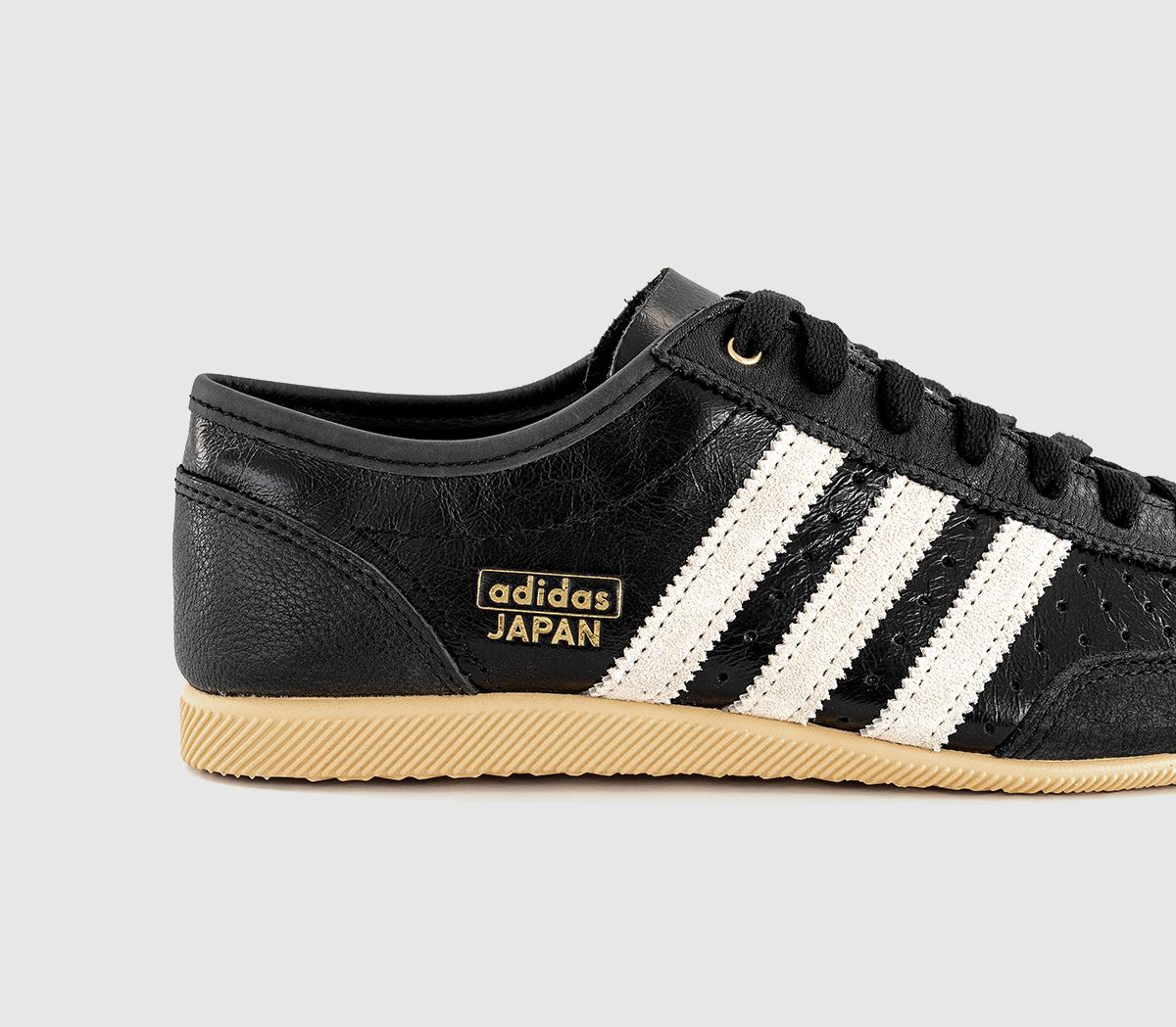 adidasJapan Decon TrainersBlack Cream White Orange Tint