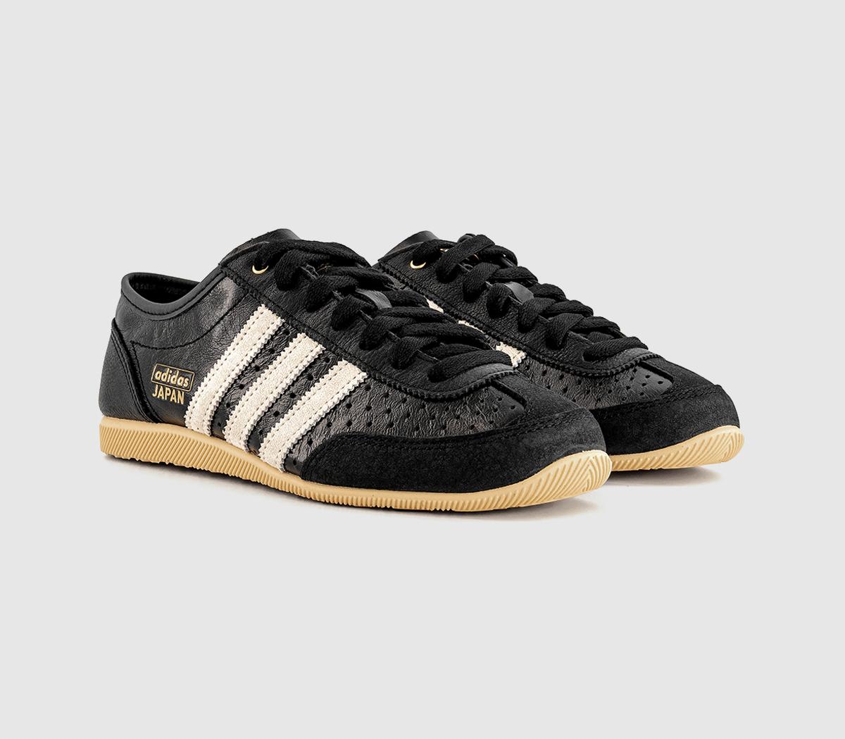 adidasJapan Decon TrainersBlack Cream White Orange Tint