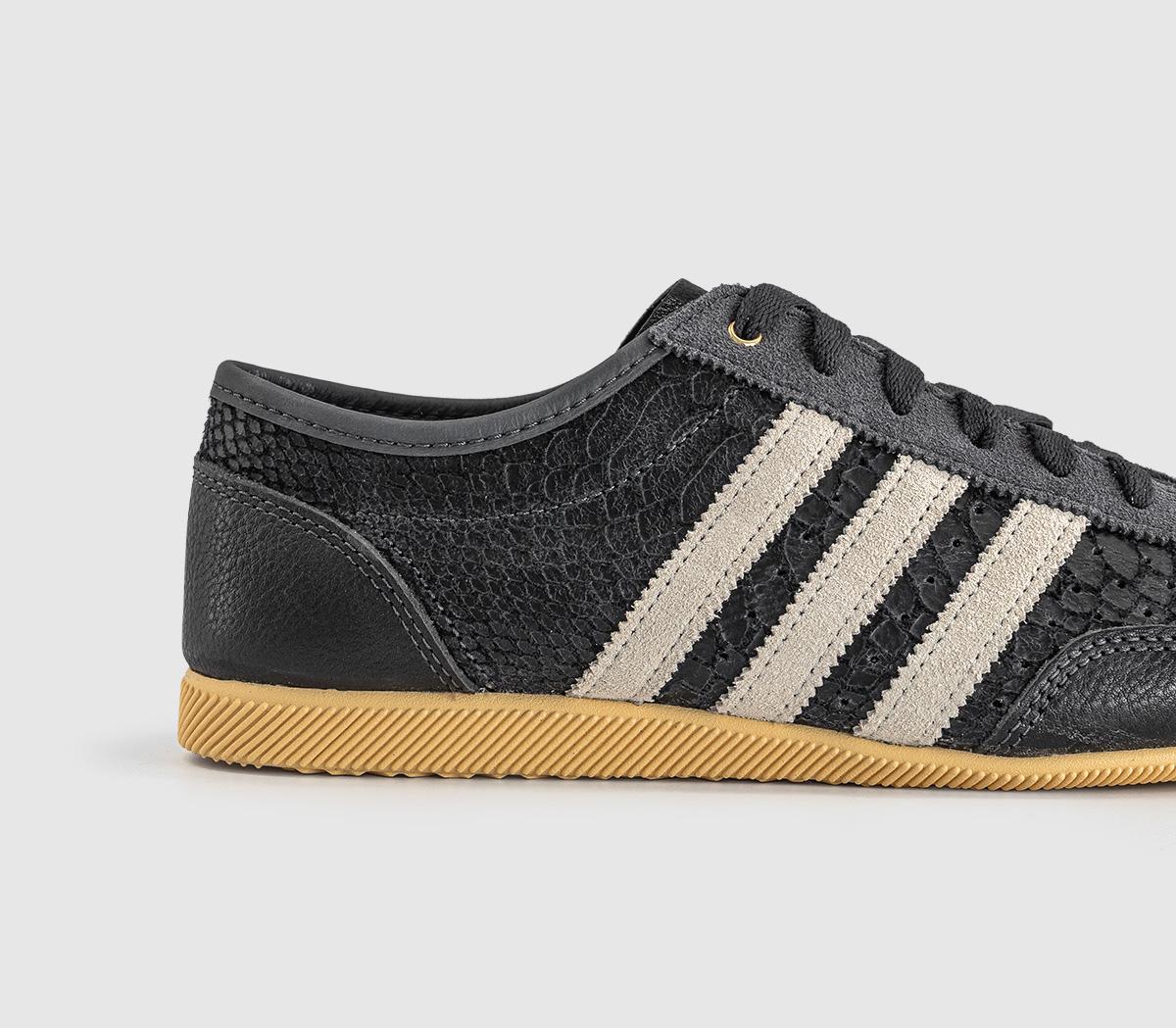 adidasJapan Decon TrainersUtility Black Cream White Orange Tint