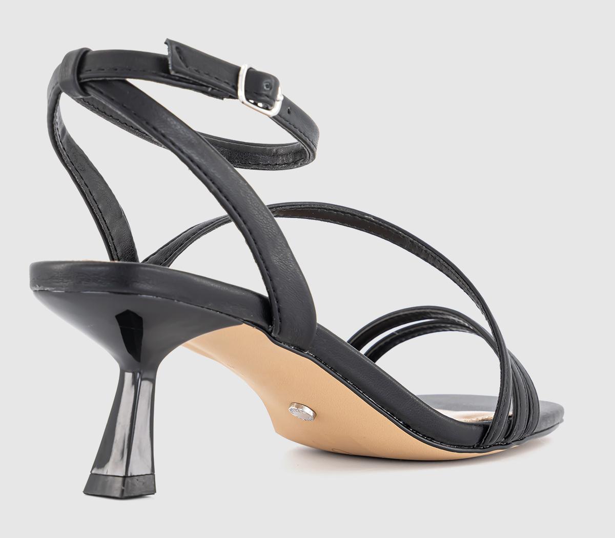 OFFICEMillennium Strappy Heeled SandalsBlack