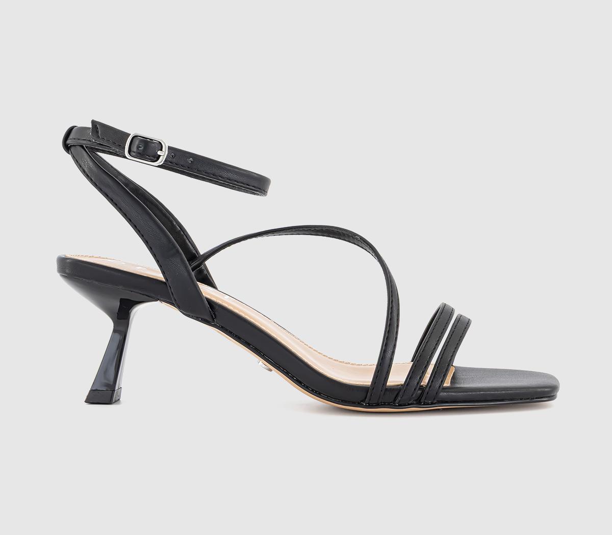 OFFICEMillennium Strappy Heeled SandalsBlack