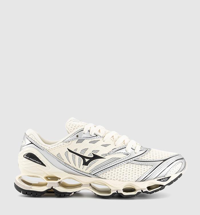 Mizuno Wave Prophecy LS Trainers Pristine Black Silver