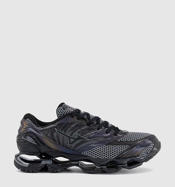 Mizuno Wave Prophecy LS Trainers Black Sand Iron Gate Black