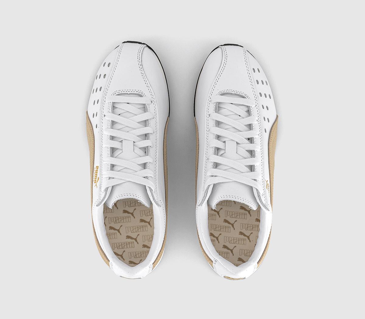 PUMASprint TrainersPuma White Dusty Tan