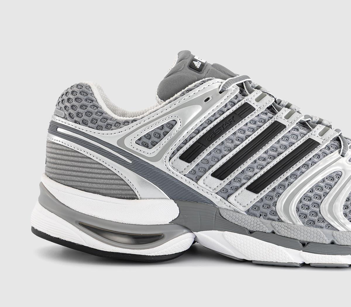 adidasAdistar Control 5 TrainersGrey Core Black Silver Metallic