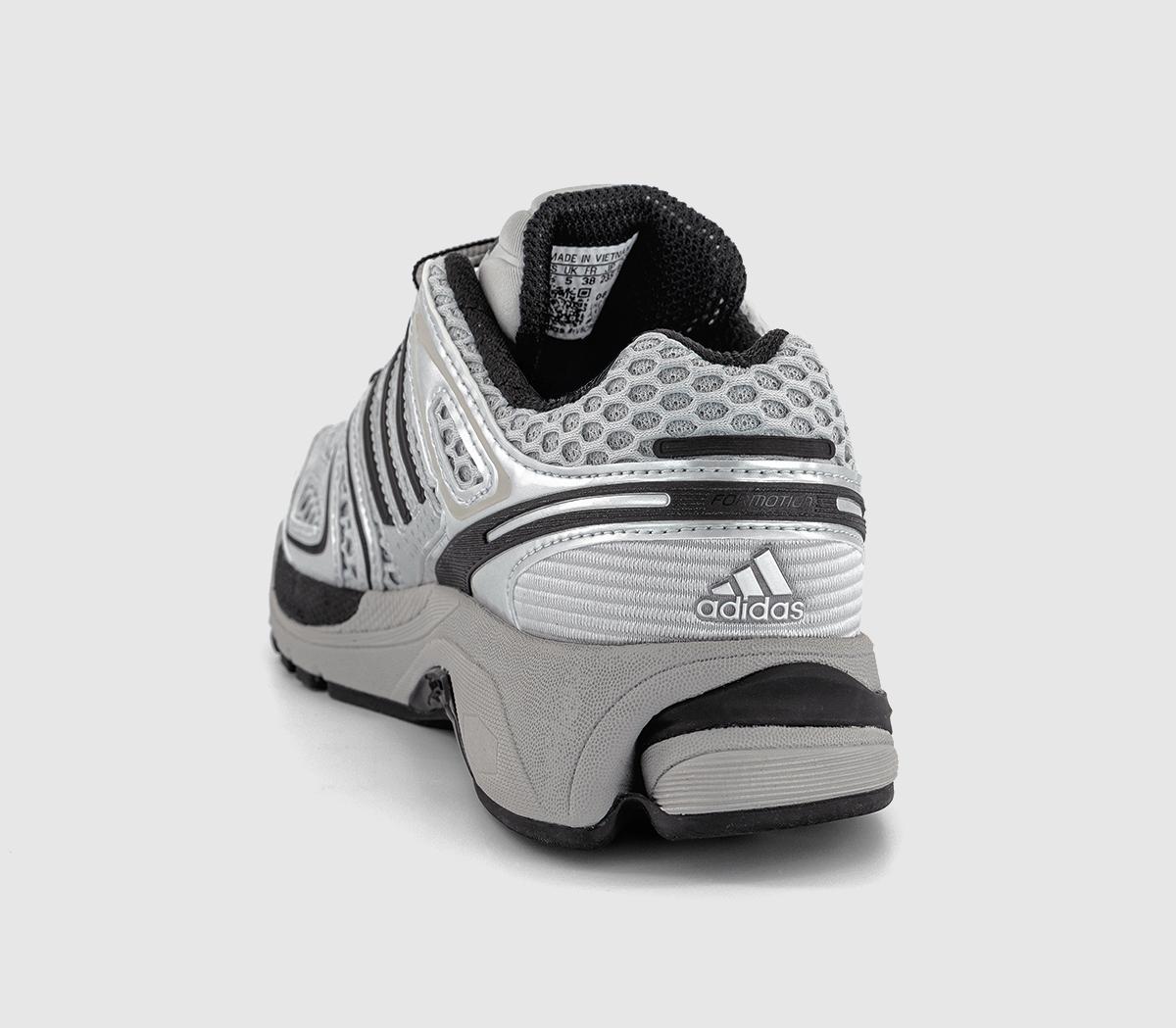 adidasAdistar Control 5 TrainersGrey Black Silver Metallic