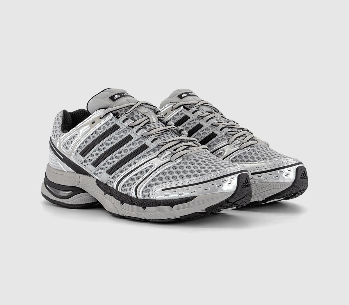 adidasAdistar Control 5 TrainersGrey Black Silver Metallic