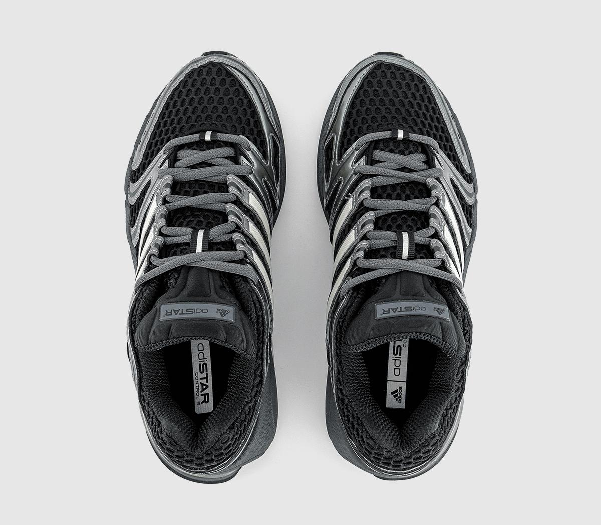 adidasAdistar Control 5 TrainersBlack Grey Grey