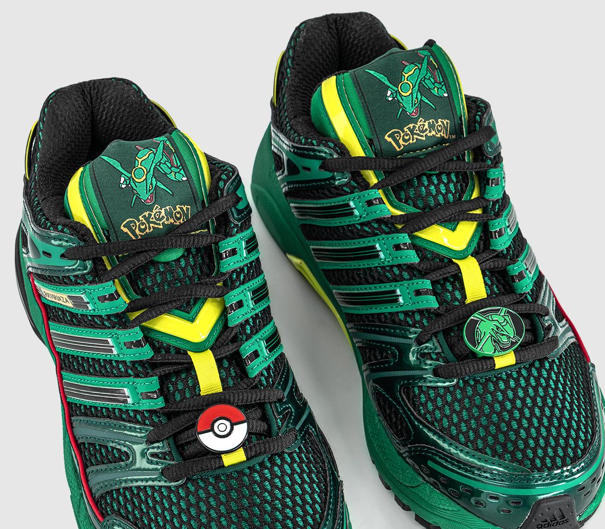 adidasAdidas x Pokemon Adistar Control 5 TrainersPokemon Black Collegiate Green Black