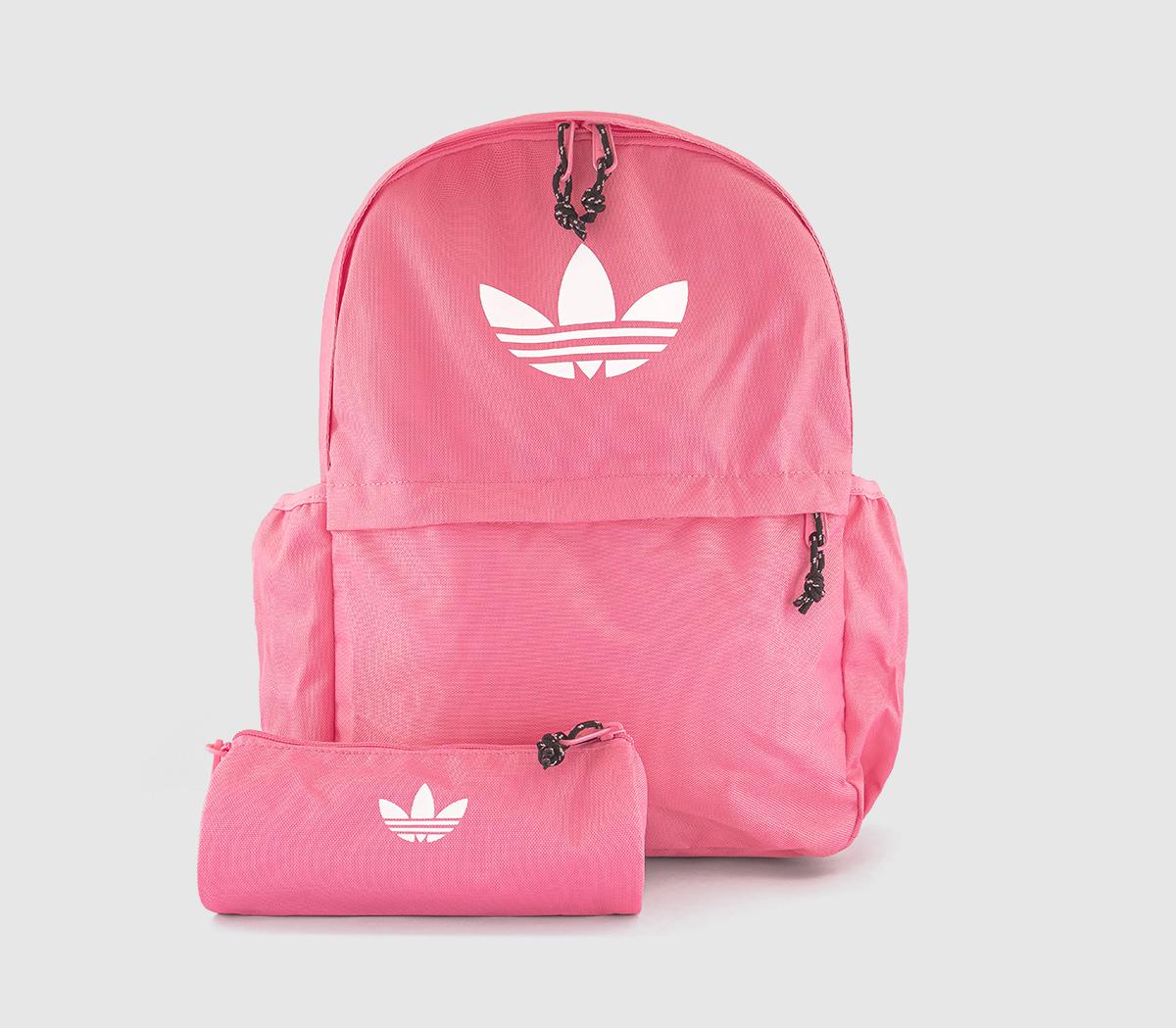 adidas Backpack & Pencil Case Bliss Pink Backpacks