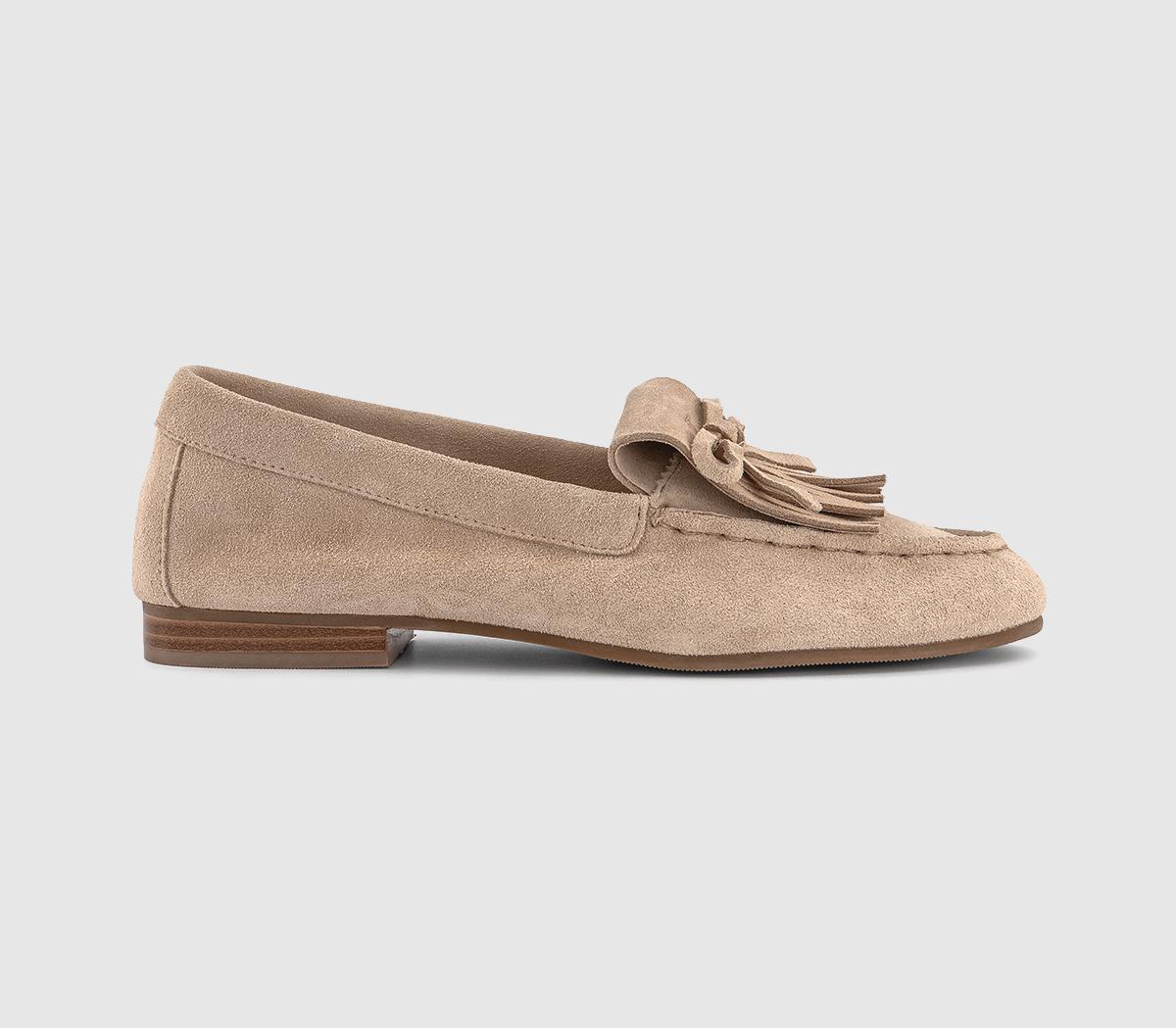 OFFICEFlorys Moccasin Loafers OFFICEFlorys Moccasin LoafersBeige Suede