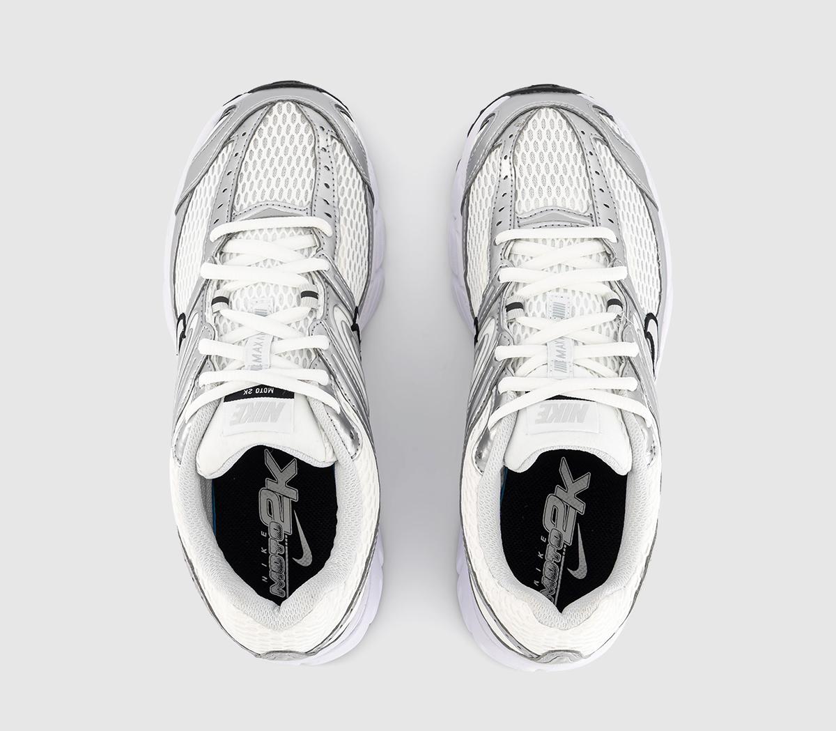 NikeNike Air Max Moto 2K Trainers NikeNike Air Max Moto 2K TrainersWhite White Black Summit White