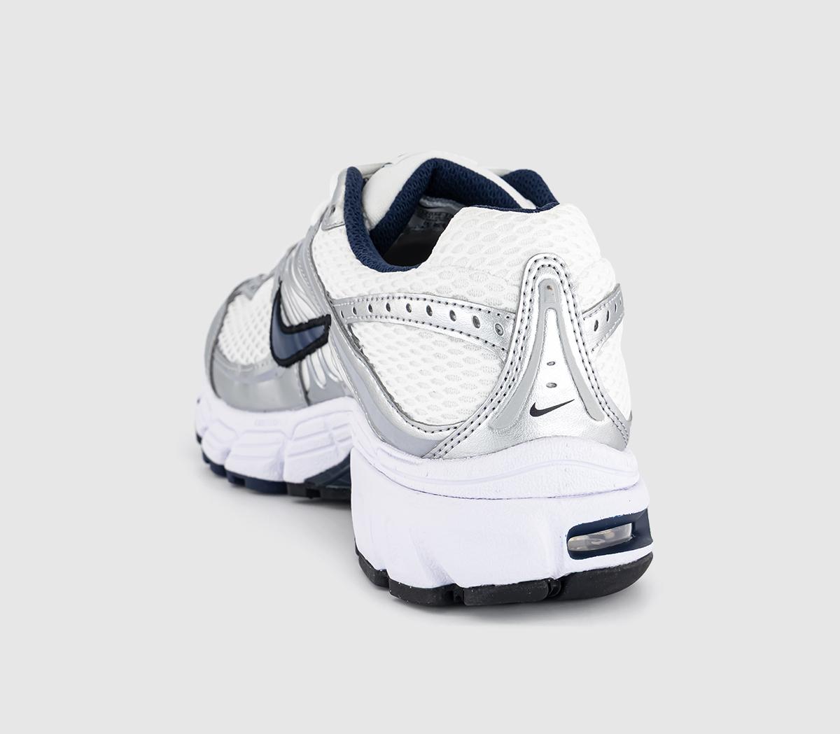 NikeNike Air Max Moto 2k TrainersWhite Midnight Navy Metallic Silver