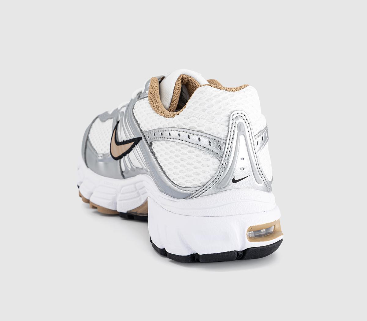 NikeNike Air Max Moto 2k TrainersWhite British Khaki Metallic Silver
