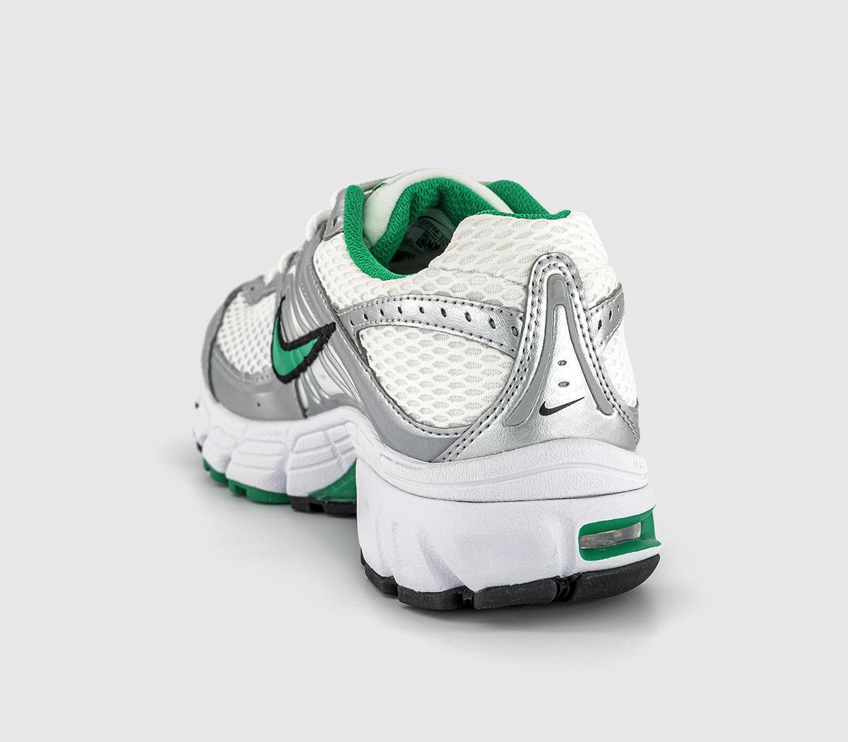 NikeNike Air Max Moto 2k TrainersMetallic Silver Stadium Green White