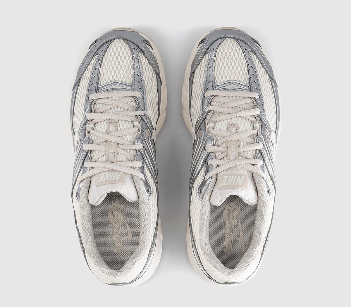 NikeNike Air Max Moto 2k TrainersPale Ivory Sail Metallic Silver