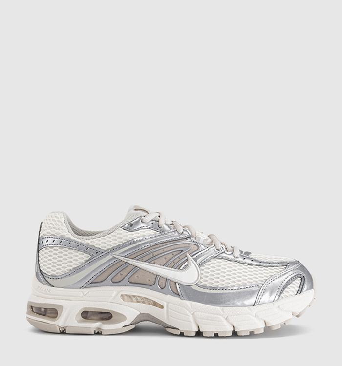 Nike Nike Air Max Moto 2k Trainers Pale Ivory Sail Metallic Silver