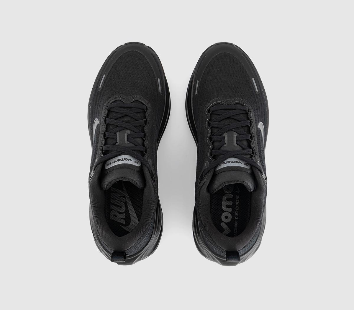 NikeNike Vomero Plus TrainersBlack Dark Smoke Grey Metallic Dark Grey