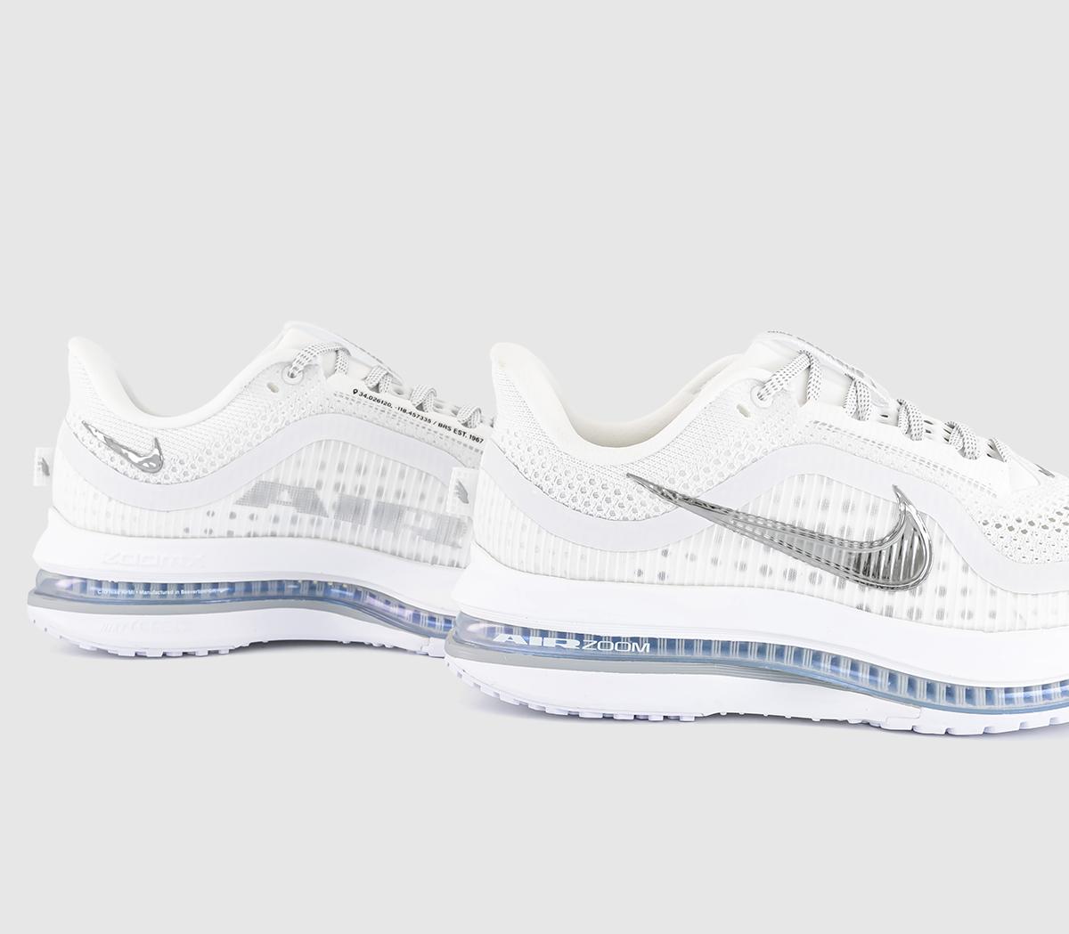 NikePegasus Premium TrainersWhite Metallic Silver Metallic Silver