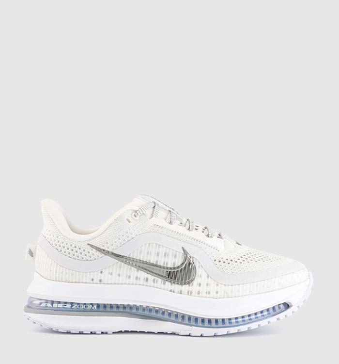 Nike Pegasus Premium Trainers White Metallic Silver Metallic Silver