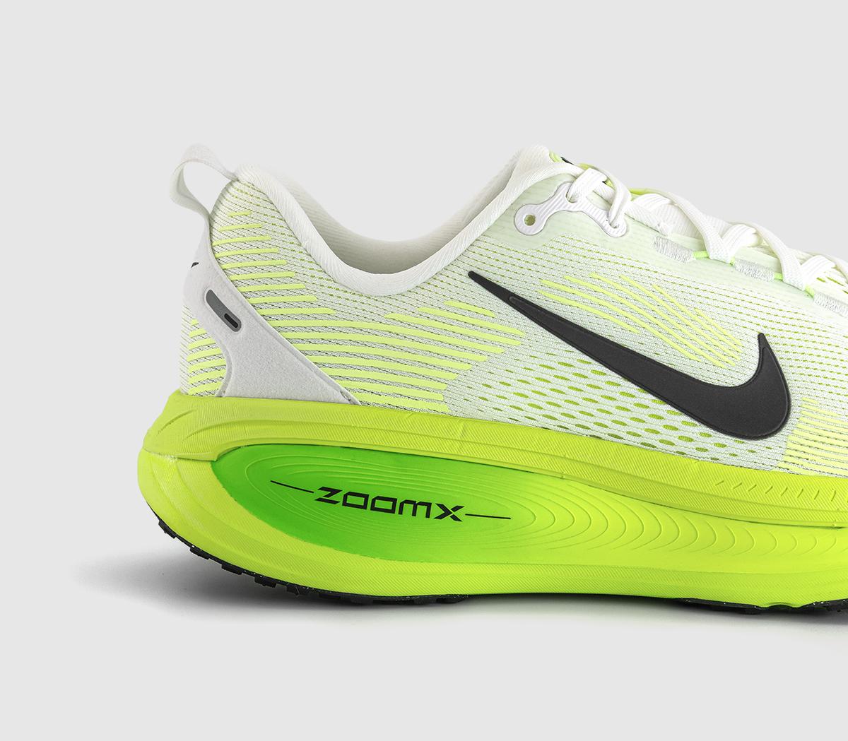 NikeNike Vomero 18 TrainersWhite Black Electric Green Volt