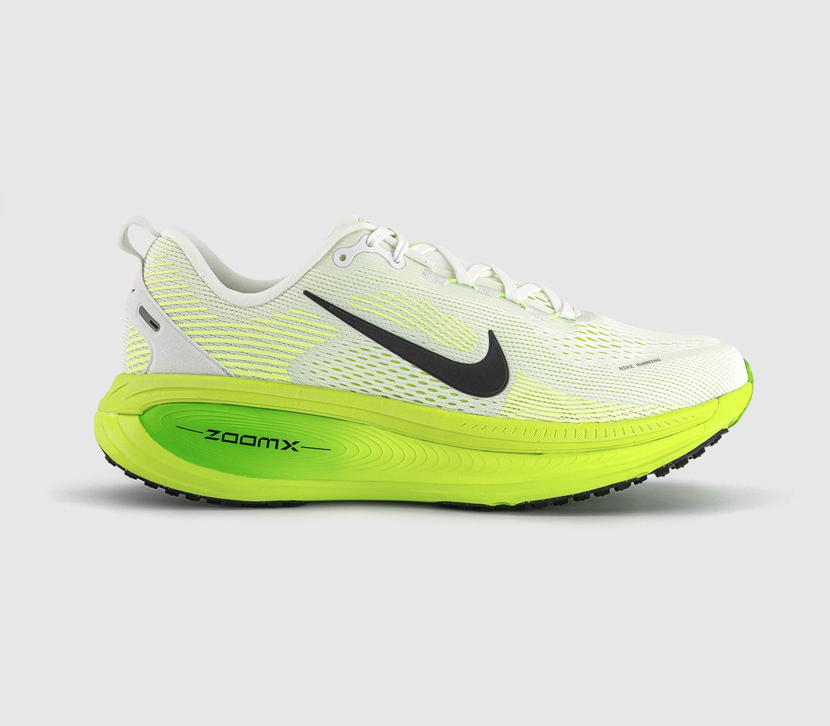 NikeNike Vomero 18 TrainersWhite Black Electric Green Volt