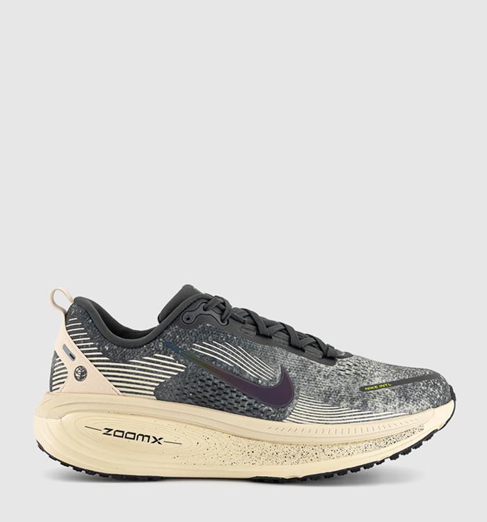 Nike Nike Vomero 18 Trainers Oatmeal Black Anthracite Volt
