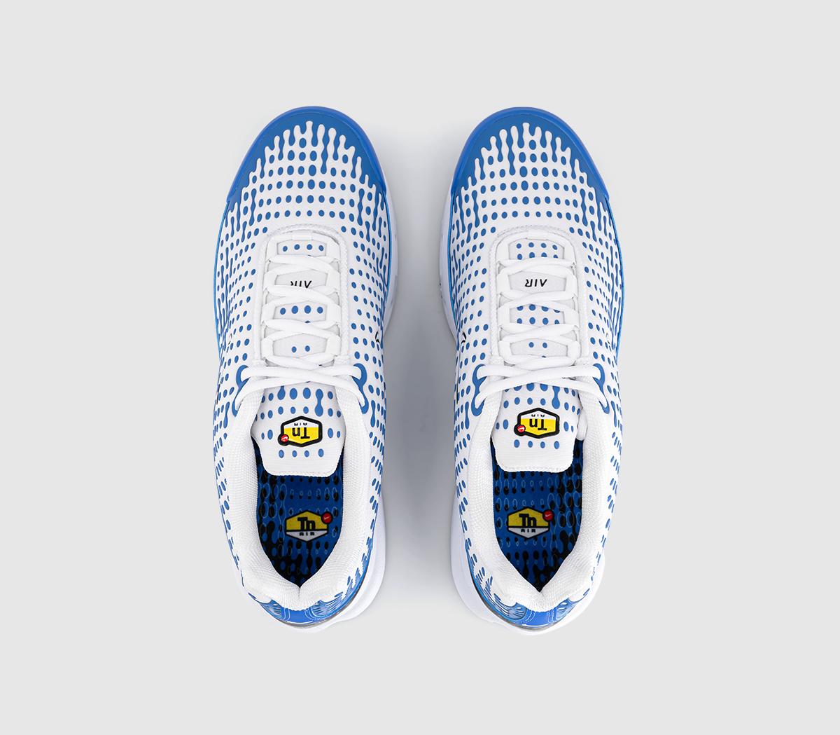 NikeNike Air Max Plus VII TrainersWhite White Blue Crystal Metallic Silver