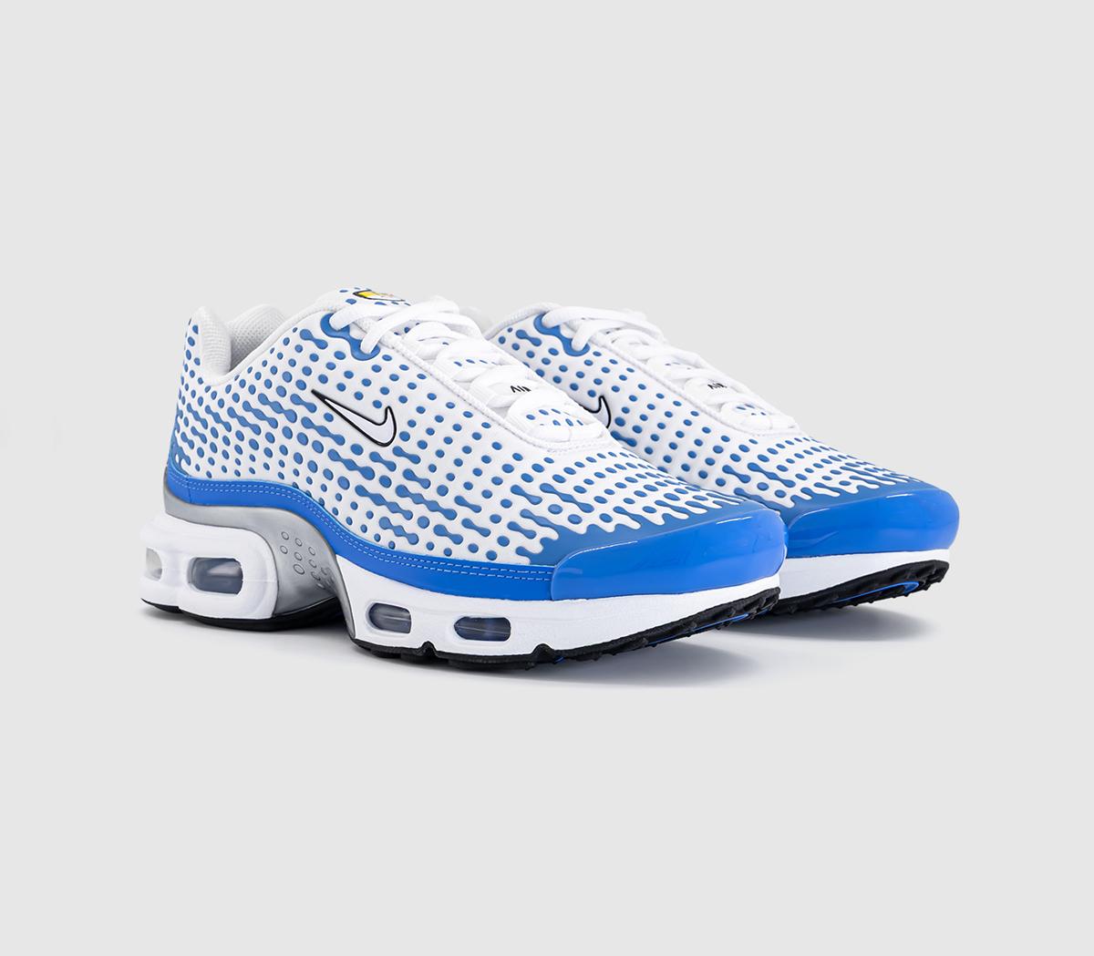 NikeNike Air Max Plus VII TrainersWhite White Blue Crystal Metallic Silver