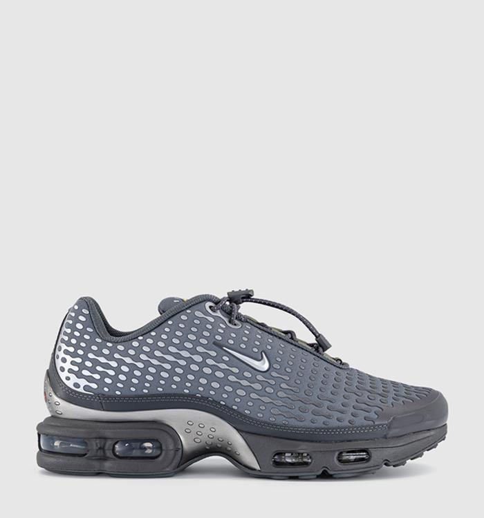 Nike Nike Air Max Plus VII Trainers Smoke Grey Metallic Silver Iron Grey
