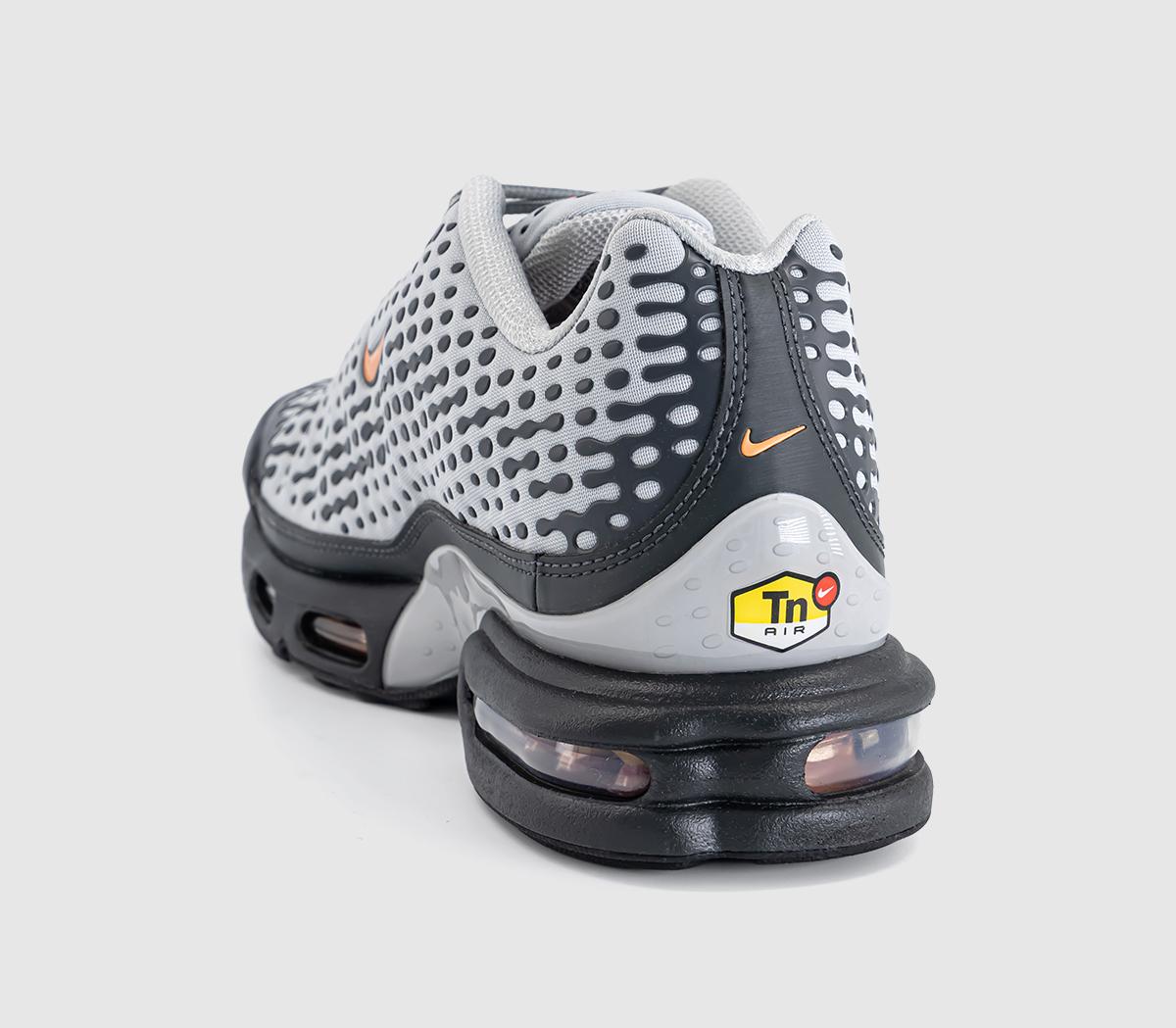 NikeNike Air Max Plus VII TrainersLight Smoke Grey Hot Curry Dark Smoke Grey