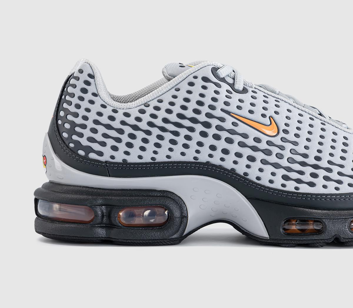 NikeNike Air Max Plus VII TrainersLight Smoke Grey Hot Curry Dark Smoke Grey
