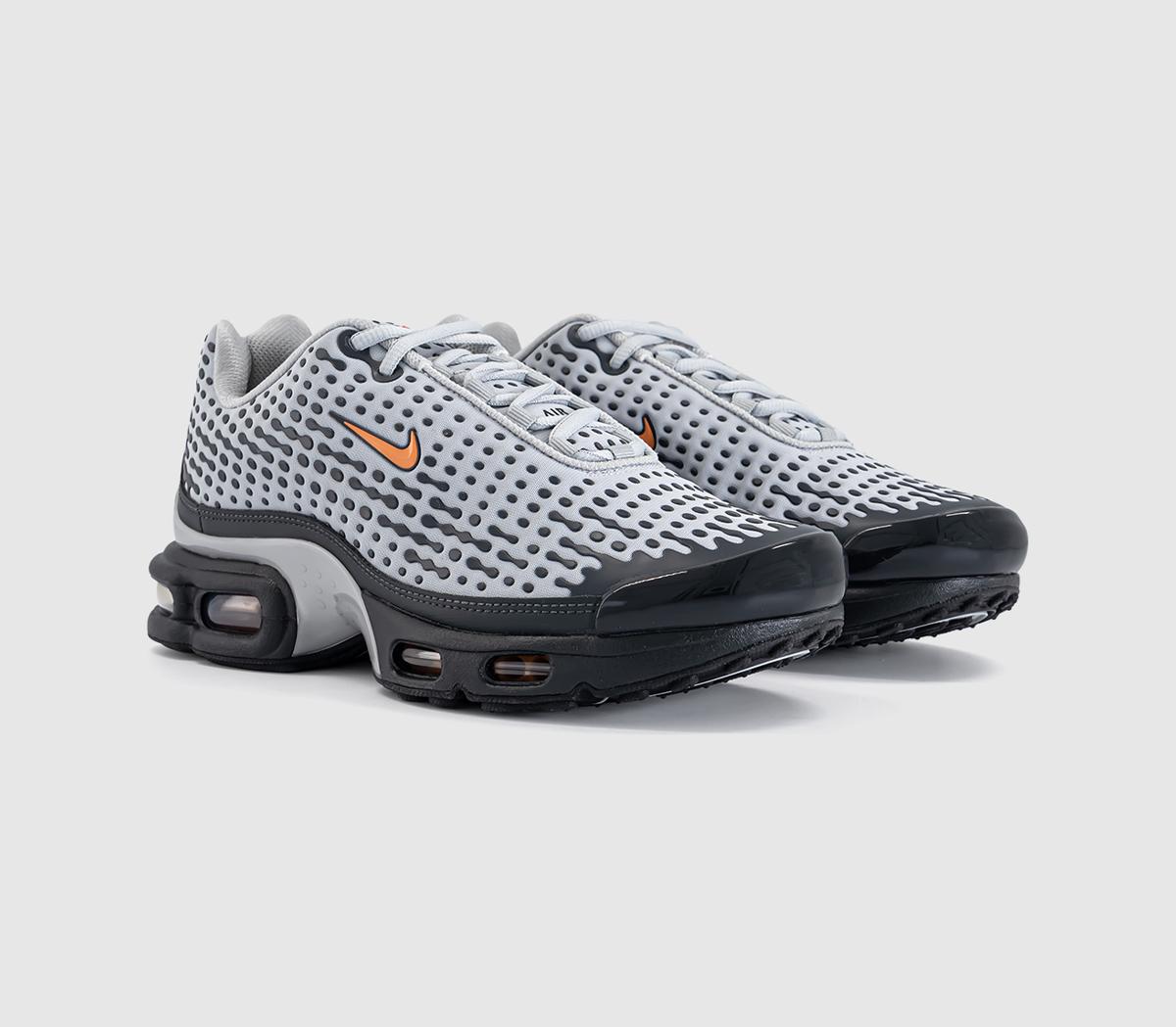NikeNike Air Max Plus VII TrainersLight Smoke Grey Hot Curry Dark Smoke Grey