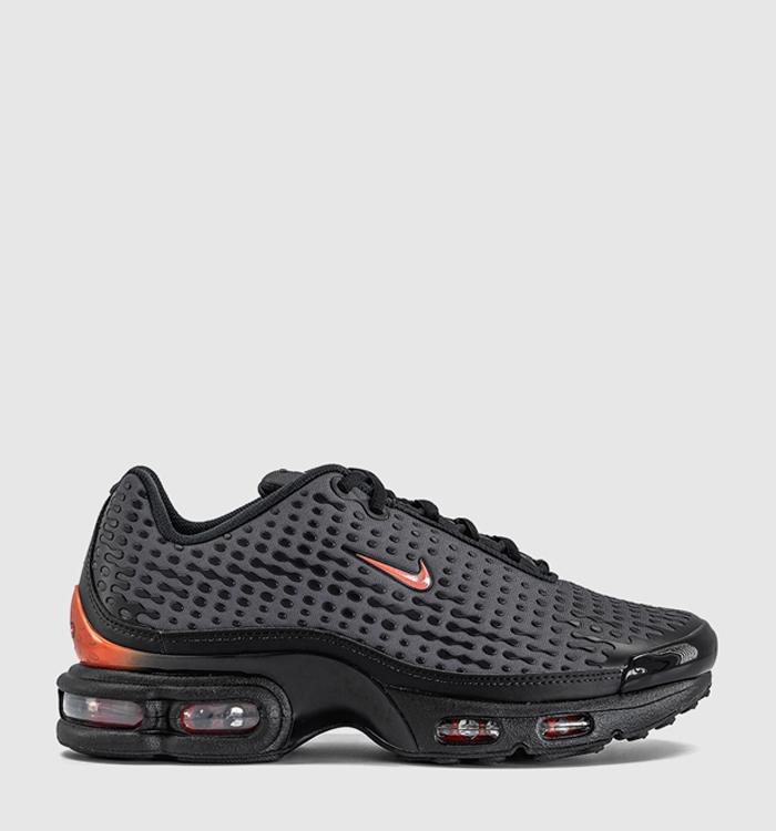 Nike Nike Air Max Plus VII Trainers Black Dark Copper Medium Ash