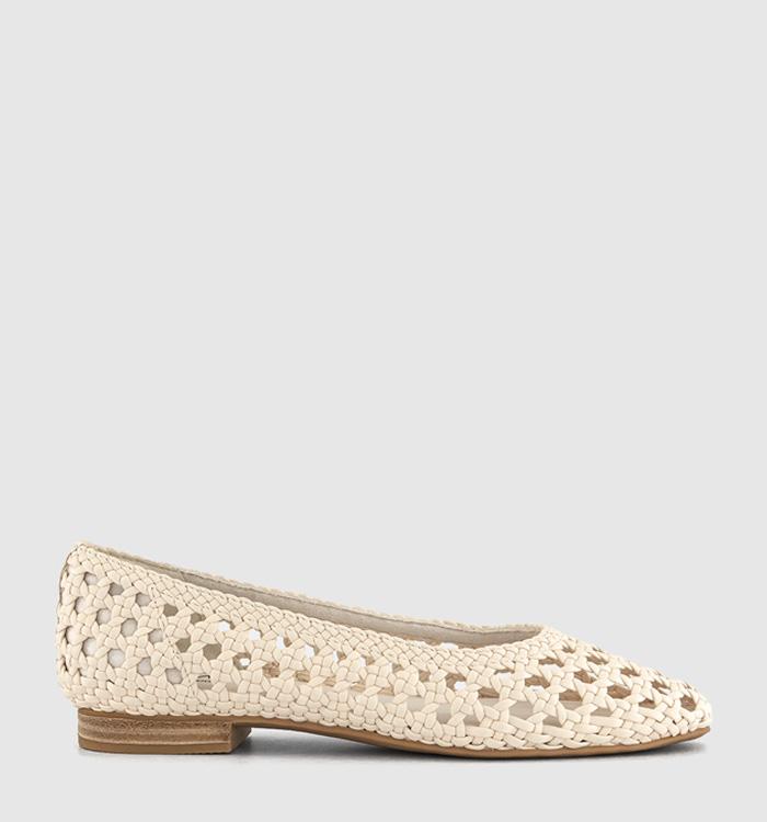 TOMS Briella Ballet Pumps Natural Woven