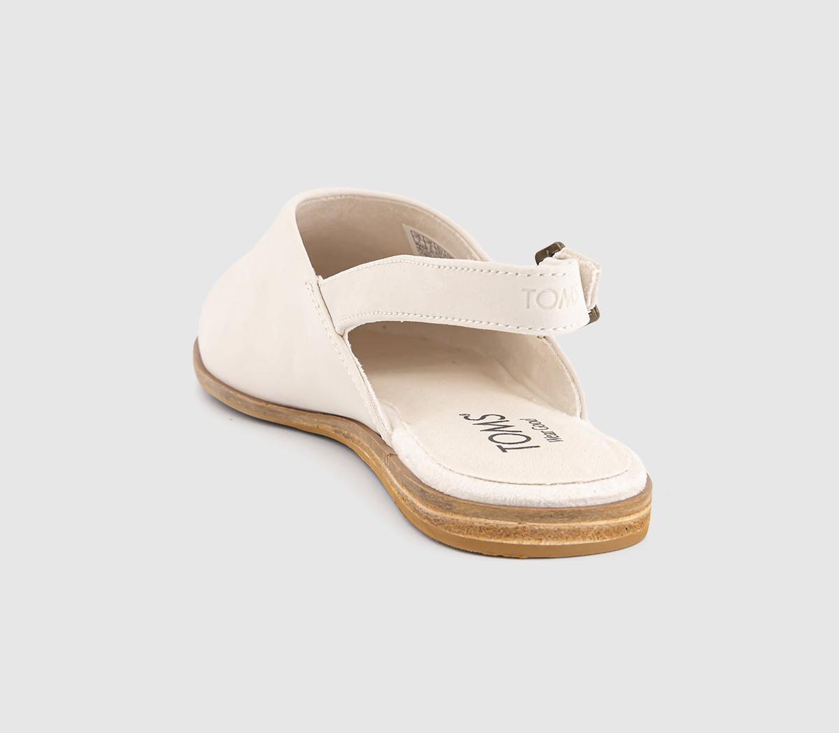 TOMS Jade Slingback Mules TOMS Jade Slingback Mules Natural Sand Leather