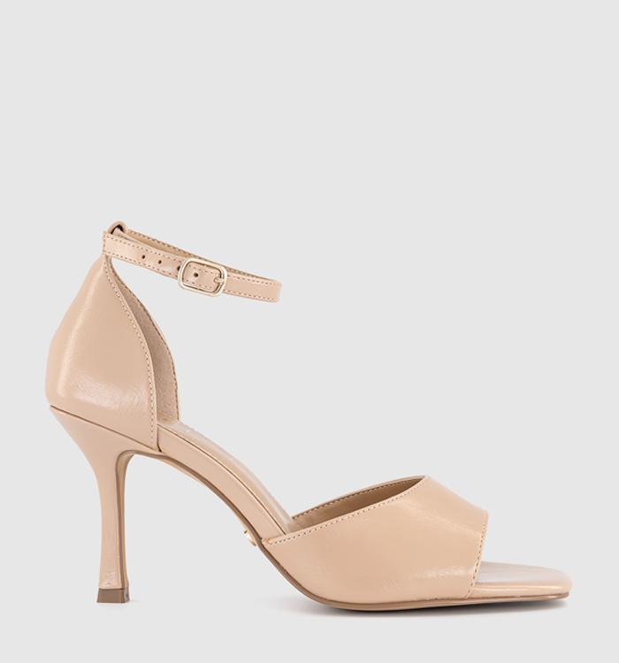 OFFICE Harper Two Part Heeled Sandals Neutral