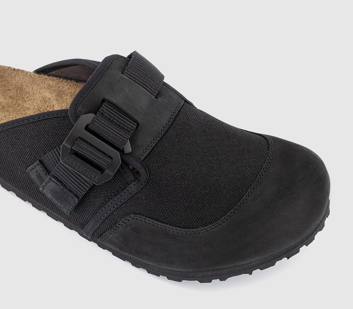 BIRKENSTOCK Boston Nova Clogs Black - Men's Casual Shoes