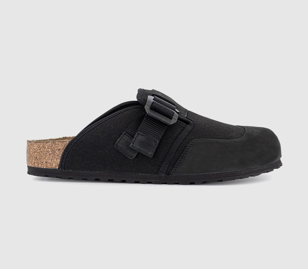 BIRKENSTOCK Boston Nova Clogs Black - Men's Casual Shoes