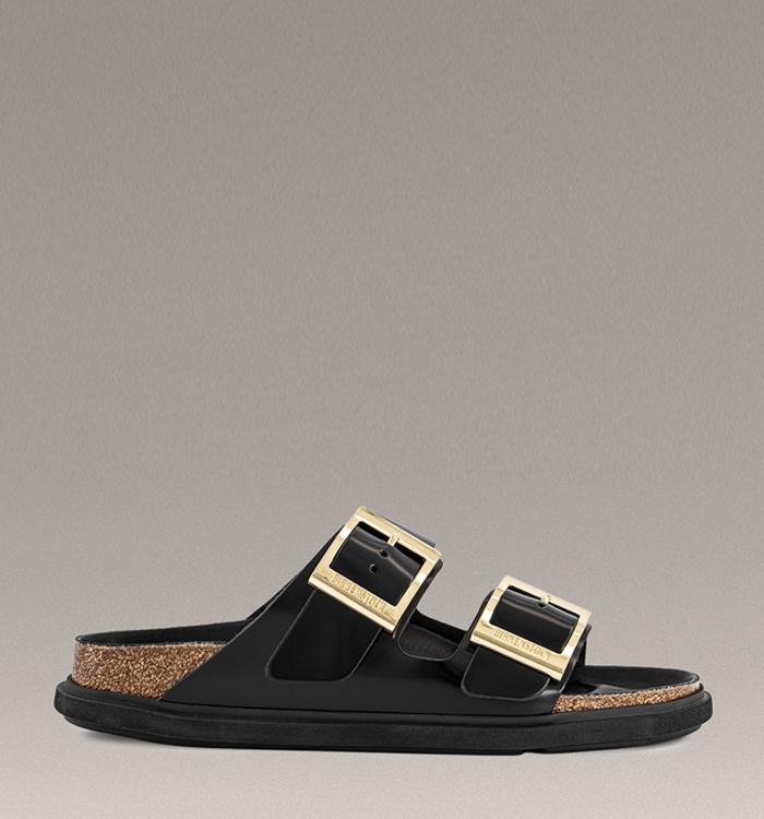BIRKENSTOCK Arizona Droplet EXQUISITE Sandals Black