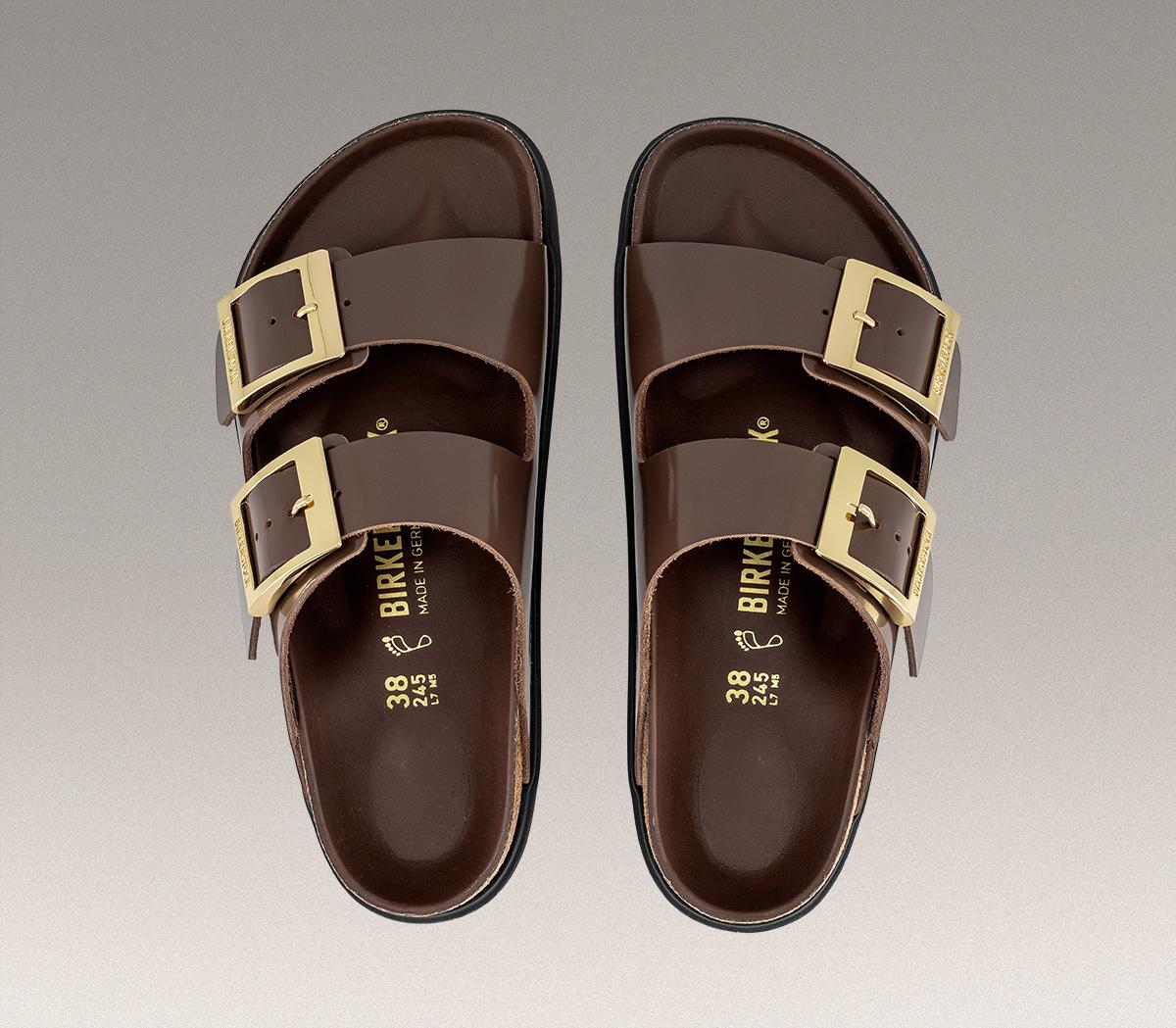 BIRKENSTOCKArizona Droplet SandalsCarafe High Shine