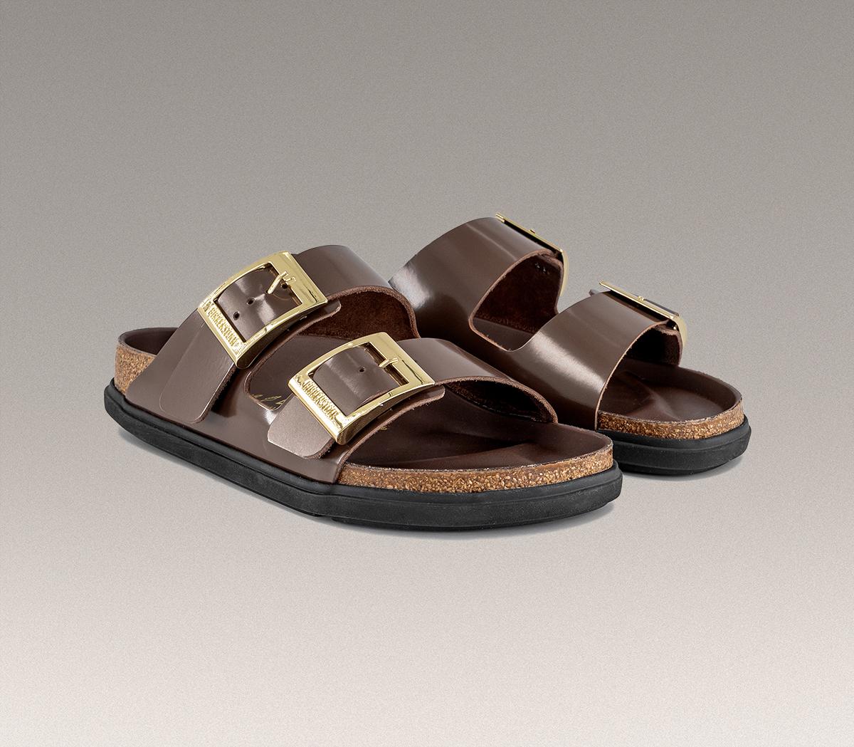 BIRKENSTOCKArizona Droplet SandalsCarafe High Shine