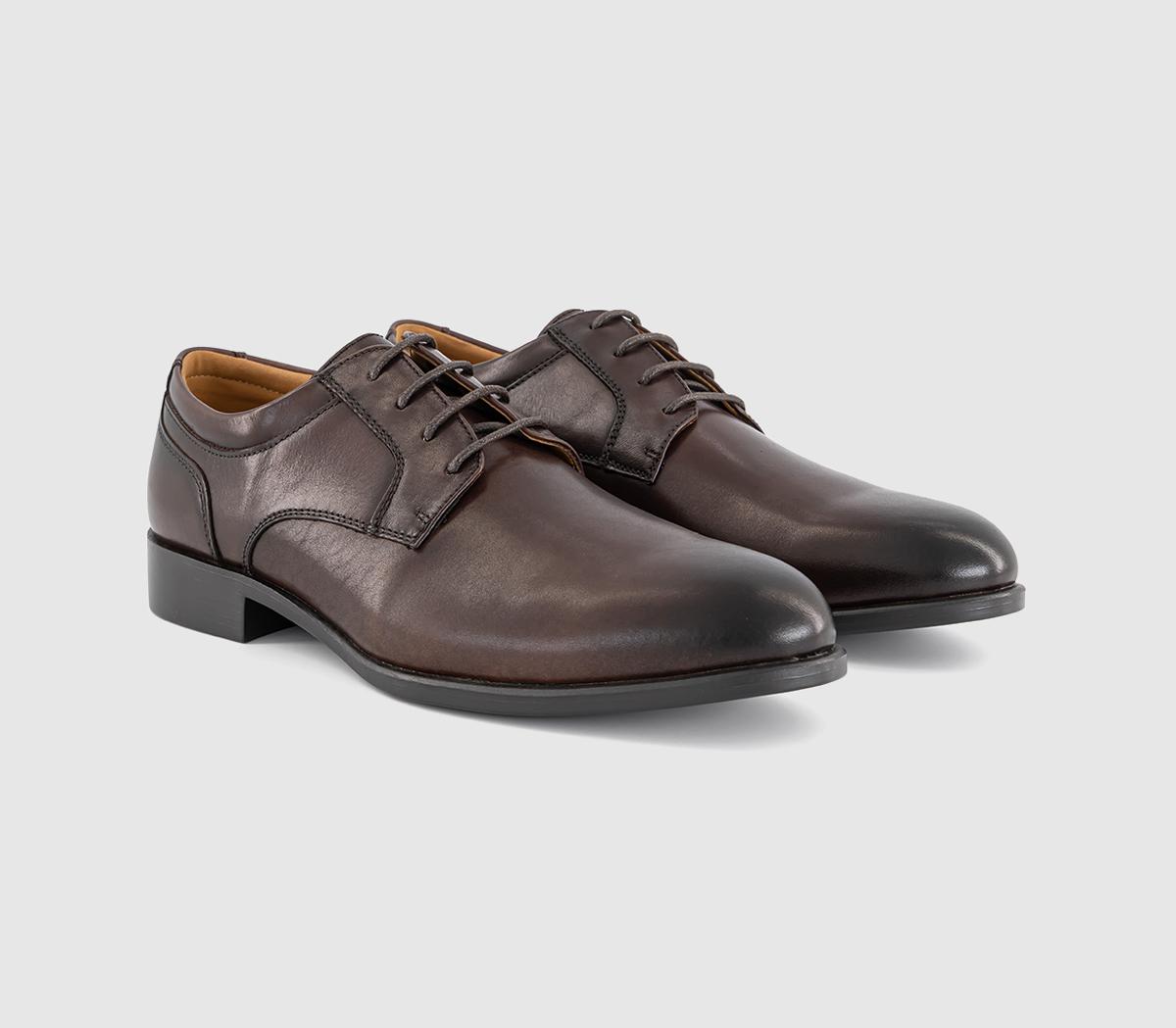OFFICEMaine Lace Up Derby ShoesBrown Leather