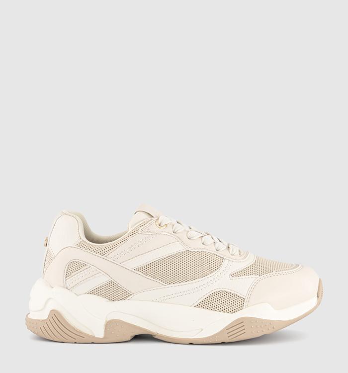 OFFICE Tribeca Runner Trainers Beige