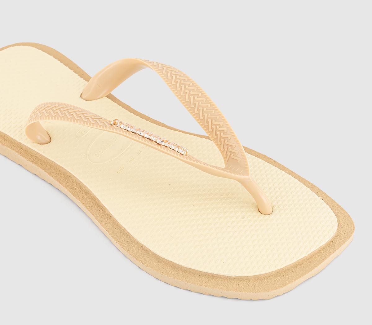 HavaianasTop Square Fusion Flip Flops HavaianasTop Square Fusion Flip FlopsGolden