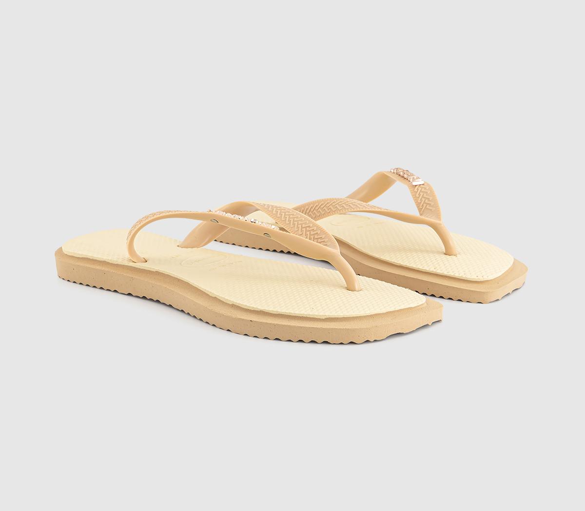 HavaianasTop Square Fusion Flip Flops HavaianasTop Square Fusion Flip FlopsGolden