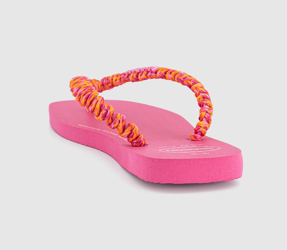 HavaianasSlim Square Boho Flip Flops HavaianasSlim Square Boho Flip FlopsPink Flux
