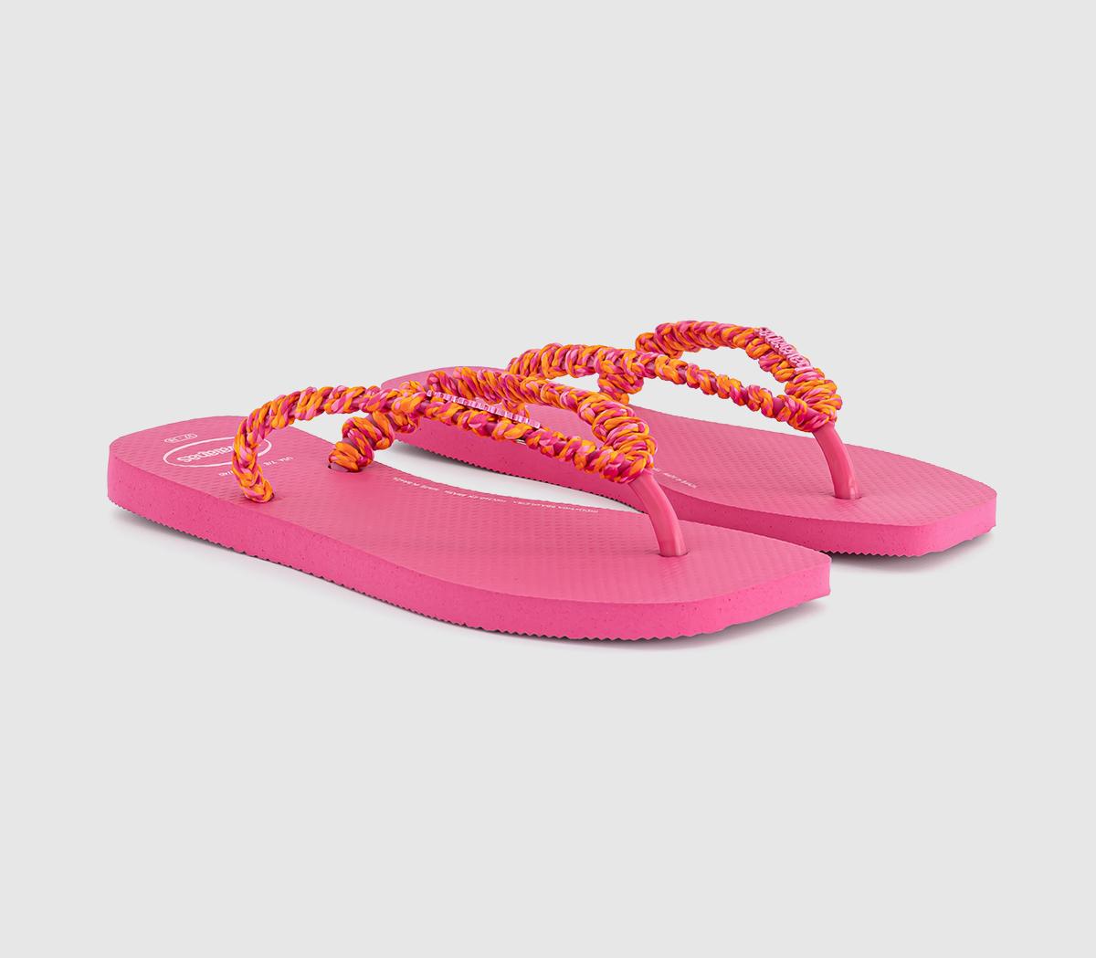 HavaianasSlim Square Boho Flip Flops HavaianasSlim Square Boho Flip FlopsPink Flux