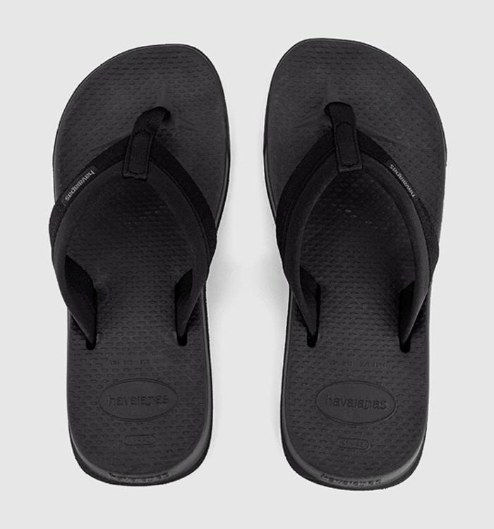 Havaianas Track Plus Flip Flops Black