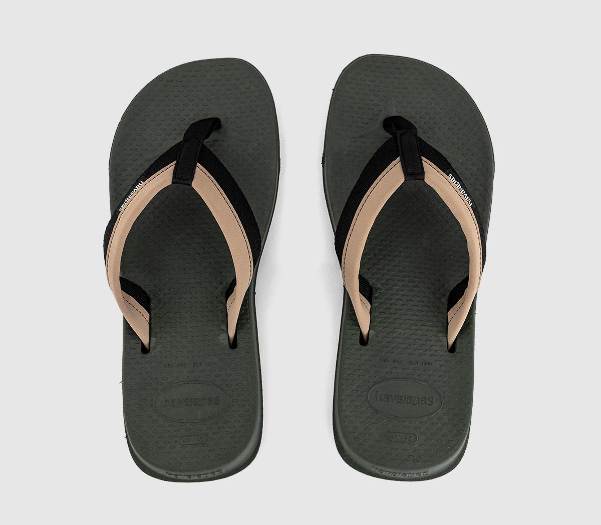 HavaianasTrack Plus Flip Flops HavaianasTrack Plus Flip FlopsGreen Olive